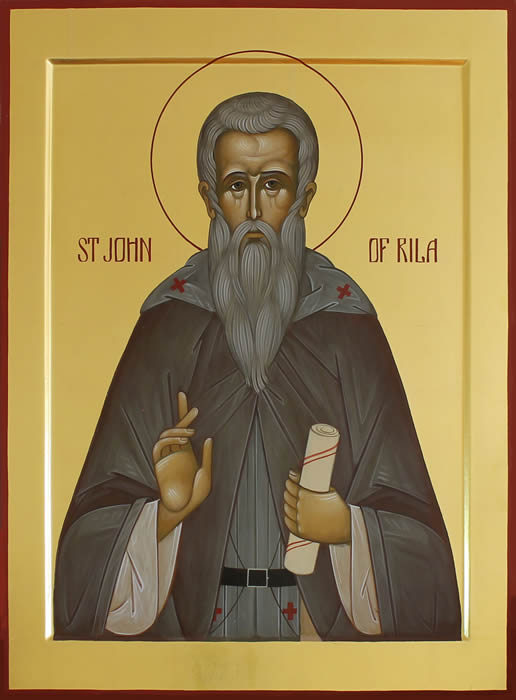St John of Rila by Anna Gouriev-Pokrovsky